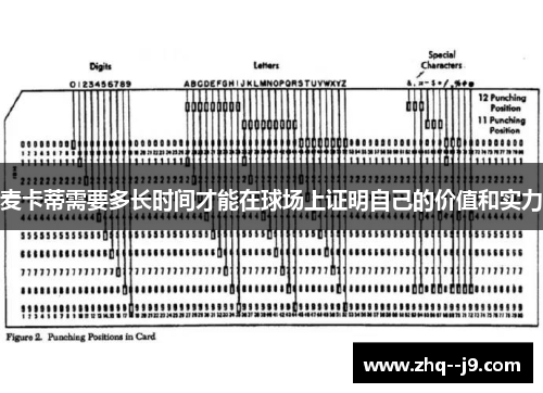 麦卡蒂需要多长时间才能在球场上证明自己的价值和实力